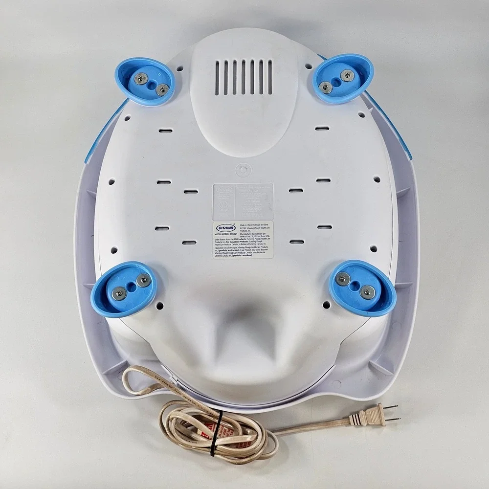 Dr Scholls Foot Spa Plus with Infrared Heat DR6621 Blue White Massager and Box